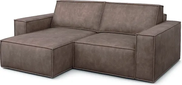 Изображение товара Диван угловой SEMPLA Тулон 6 (аликанте коричневый)