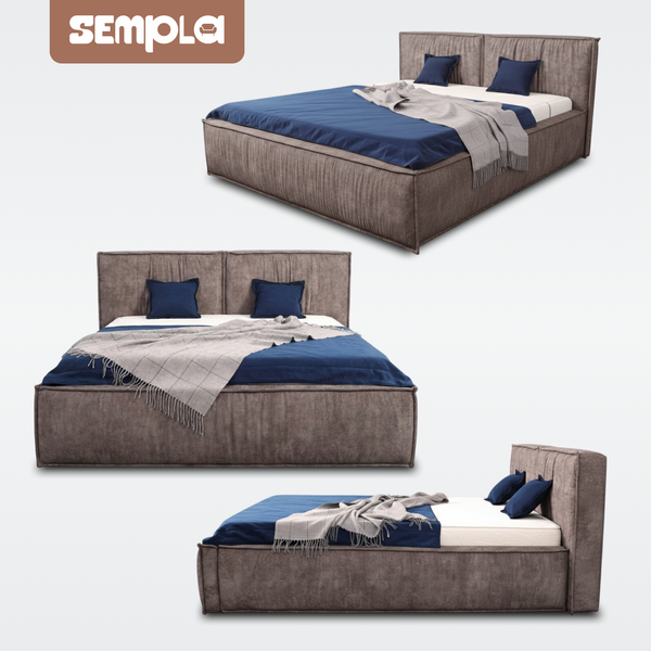 Изображение товара Каркас кровати SEMPLA Чикаго 160х200 (аликанте коричневый)