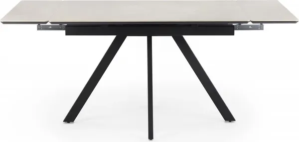 Изображение товара Обеденный стол Notta Вилли 120-180х80 (сarmen light grey/черный)