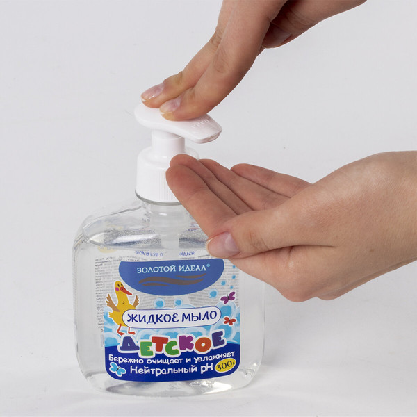 Изображение товара Мыло жидкое детское Золотой идеал 605516 (300г)