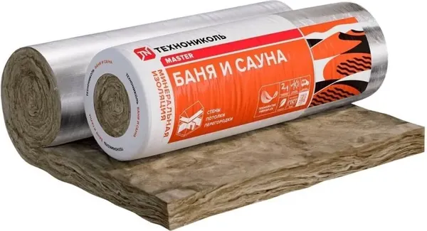 Минеральная вата Технониколь Баня и сауна (1) 12500-1200-50 / 132165 (фито) — фото 6