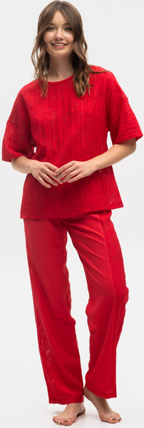 Изображение товара Штаны пижамные Milavitsa 9402 (р.170-100-108, темно-алая роза)