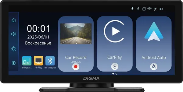Изображение товара Автомобильный ЖК-монитор Digma Smart Screen Mi1000 Dual / SS1000D