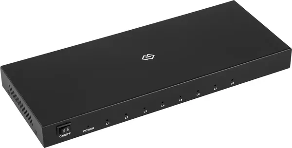 Изображение товара Сплиттер Digma DHSP-v1.4x8 HDMI (f)/8xHDMI (f) (черный)