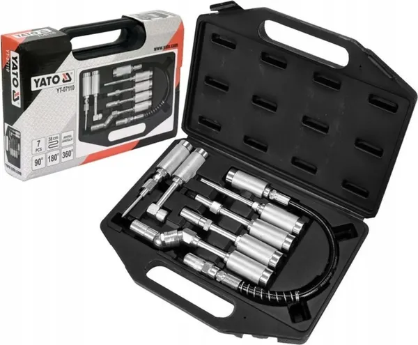 Изображение товара Наконечник для шприца автомобильного Yato YT-07110 (7шт)