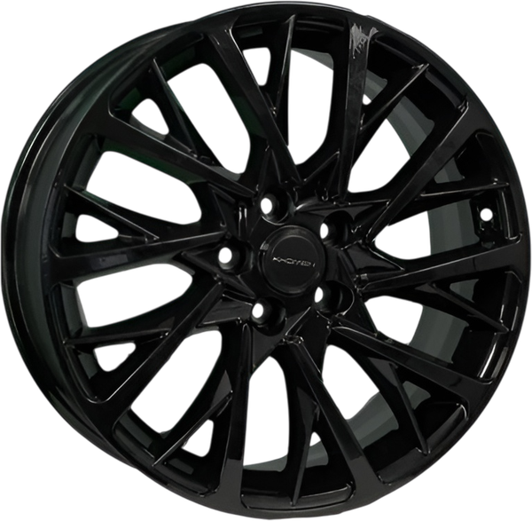 Литой диск Khomen KHW1804 Chery Tiggo 8/8 Pro 18x7.5" 5x108мм DIA 60.1мм ET 47мм (Black) — фото 3