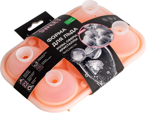 Изображение товара Форма для льда Sirocco Sweet SIW0002P