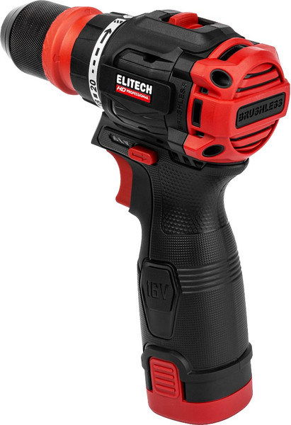 Изображение товара Аккумуляторная дрель-шуруповерт Elitech CD 16UL2 / 214224