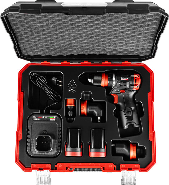 Изображение товара Аккумуляторная дрель-шуруповерт Elitech CD 16UL2 / 214225