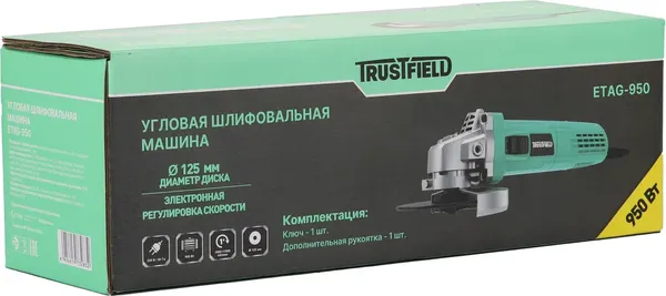 Изображение товара Угловая шлифовальная машина Trustfield ETAG-950
