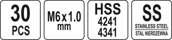 Изображение товара Набор футорок для восстановления резьбы Yato YT-17632