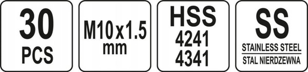 Изображение товара Набор футорок для восстановления резьбы Yato YT-17634