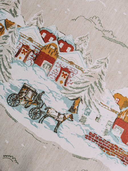 Изображение товара Скатерть Моготекс Изба 02ШС8-42-КВ рис.1/5057/1 (220x150)