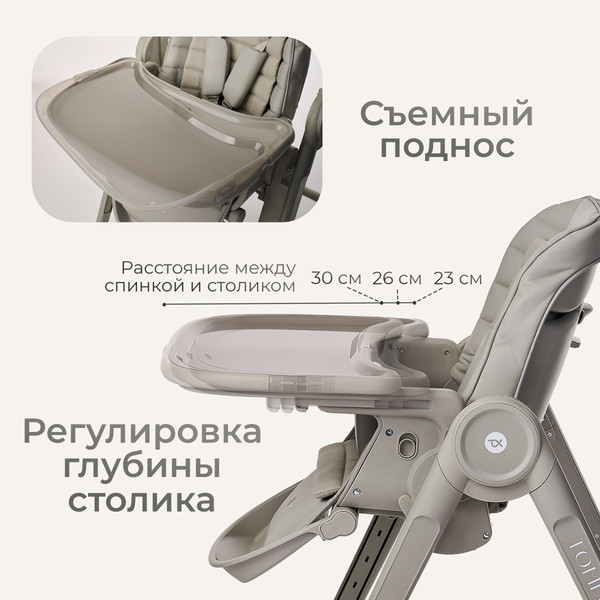 Изображение товара Стульчик для кормления Tomix Haven / M05 (оливковый)