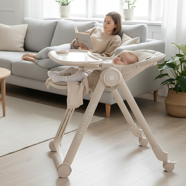 Изображение товара Стульчик для кормления Tomix Dominik / M09 (бежевый)