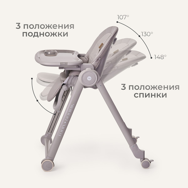 Изображение товара Стульчик для кормления Tomix Dominik / M09 (серый)