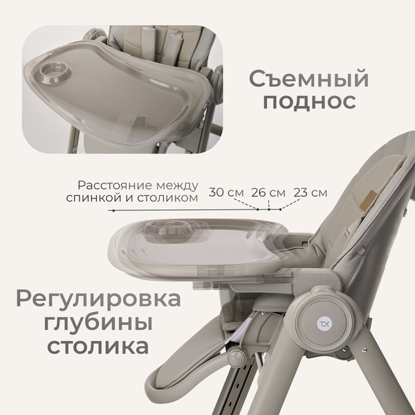 Изображение товара Стульчик для кормления Tomix Dominik / M09 (оливковый)