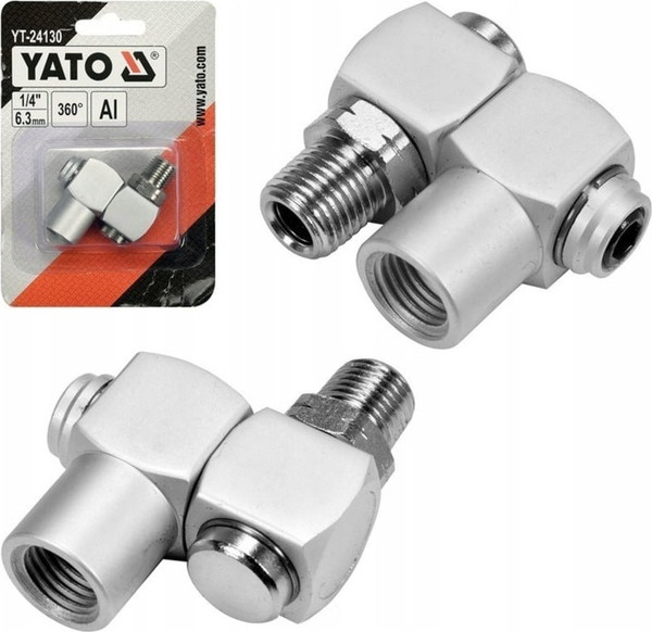 Изображение товара Фитинг пневматический Yato 1/4" YT-24130