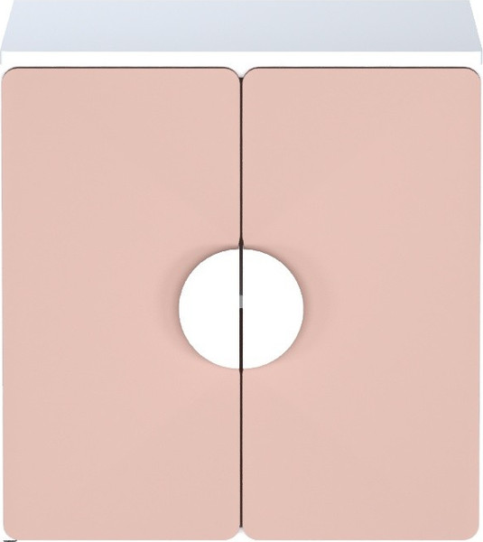 Изображение товара Тумба Mebelain Пикси 60 с 1 полкой (мечтательный розовый)