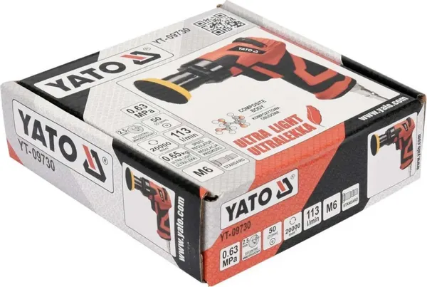 Изображение товара Пневмошлифмашина Yato YT-09730