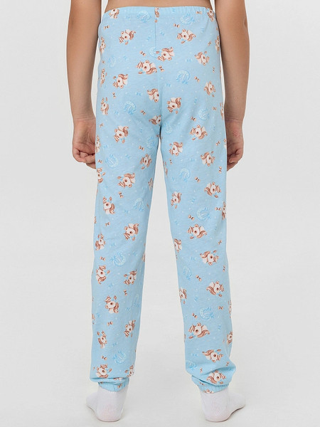 Изображение товара Пижама детская Mark Formelle 567740 (р.98-52, голубой/милые коники на голубом)