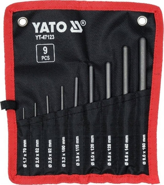 Изображение товара Набор выколоток Yato YT-47123 (9пр)