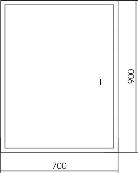 Изображение товара Зеркало Silver Mirrors Ливия 70x90 / LED-00002919