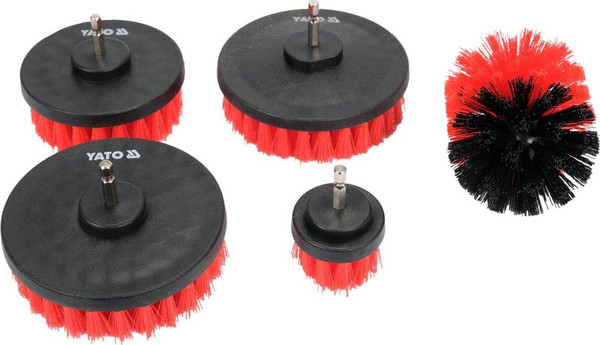 Изображение товара Набор щеток для электроинструмента Yato YT-47777 (5шт)