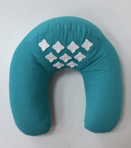 Изображение товара Подушка для сна Smart Textile Smart massage / ST4298 (лузга гречихи, бирюзовый)