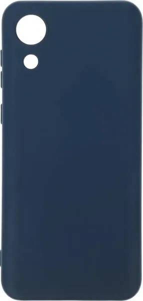 Изображение товара Чехол-накладка BoraSCO Samsung Galaxy A03 Core Microfiber Case / 40946 (синий)
