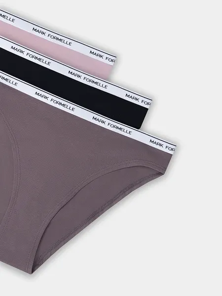 Изображение товара Комплект женских трусов Mark Formelle 412574-1-3 (р.106, тауп)