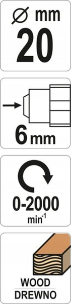 Изображение товара Фреза Yato YT-61706