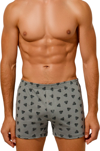 Изображение товара Трусы мужские Mark Formelle 411152 (р.106-116, пантера на сером)