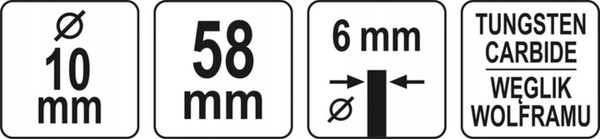 Изображение товара Борфреза Yato YT-61724