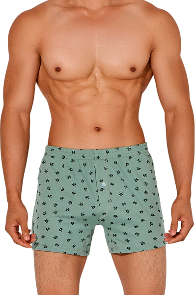 Изображение товара Трусы мужские Mark Formelle 411152 (р.106-116, топоры на зеленом льду)