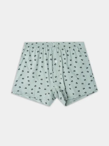 Изображение товара Трусы мужские Mark Formelle 411152 (р.106-116, топоры на зеленом льду)