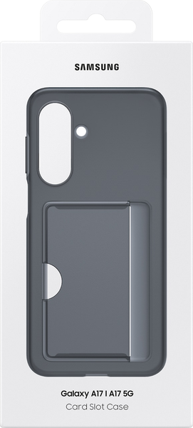 Изображение товара Чехол-накладка Samsung Card Slot Case для Galaxy A17 / EF-OA176TBEGRU (черный)