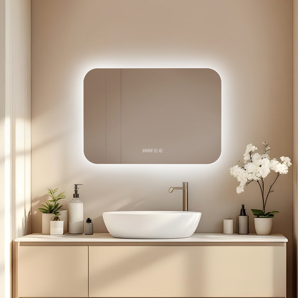 Изображение товара Зеркало Silver Mirrors Паллада 80x55 / LED-00002942