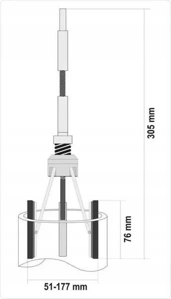 Изображение товара Хон для расточки цилиндров Yato YT-05812