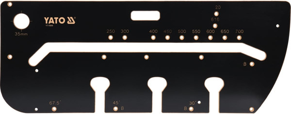 Изображение товара Шаблон разметочный Yato Для соединения кухонных столешниц YT-70890