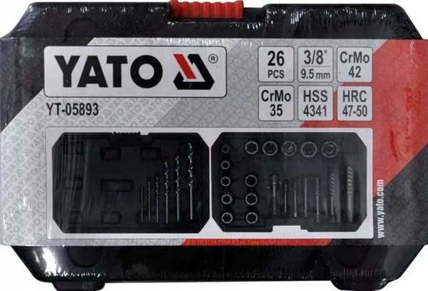 Изображение товара Набор экстракторов Yato YT-05893