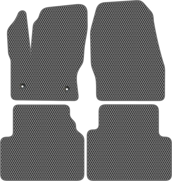 Изображение товара Комплект ковриков для авто Alicosta 0365_2-сер для Ford Kuga II SUV/CBS 2013-2017 (EVA ромб, серый)