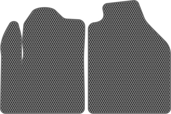 Изображение товара Комплект ковриков для авто Alicosta 2252_2-сер для Ford Tourneo Connect минивэн 2002-2013 (EVA ромб, серый)
