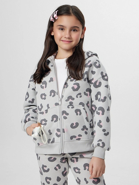 Изображение товара Байка детская Mark Formelle 167737/1 (р.128-64, леопард на светло-сером)