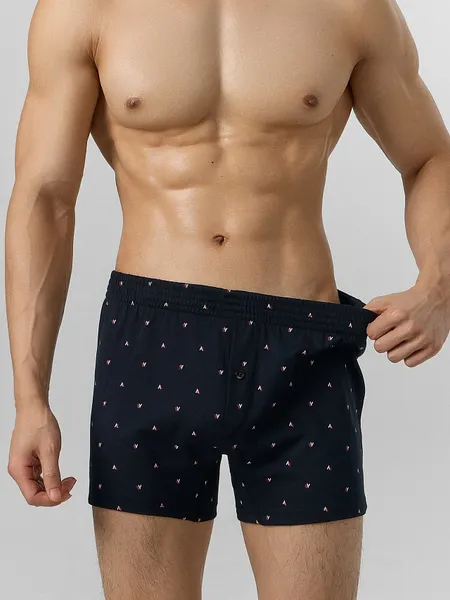 Изображение товара Трусы мужские Mark Formelle 411152 (р.106-116, узор на черном-1)