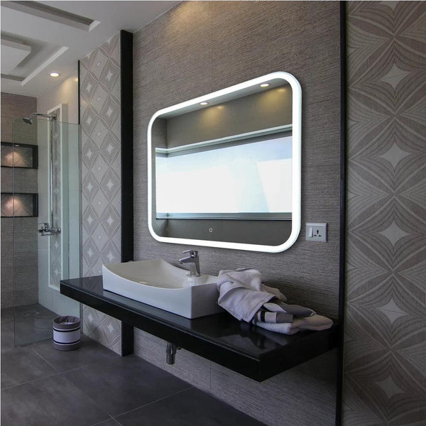 Изображение товара Зеркало Silver Mirrors Стив-Метео 100x80 / LED-00002965