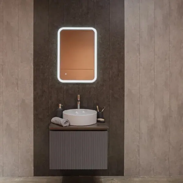 Изображение товара Зеркало Silver Mirrors Стив 50x70 / LED-00002904