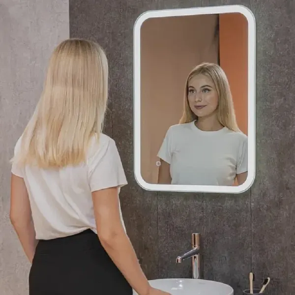 Изображение товара Зеркало Silver Mirrors Стив 50x70 / LED-00002904