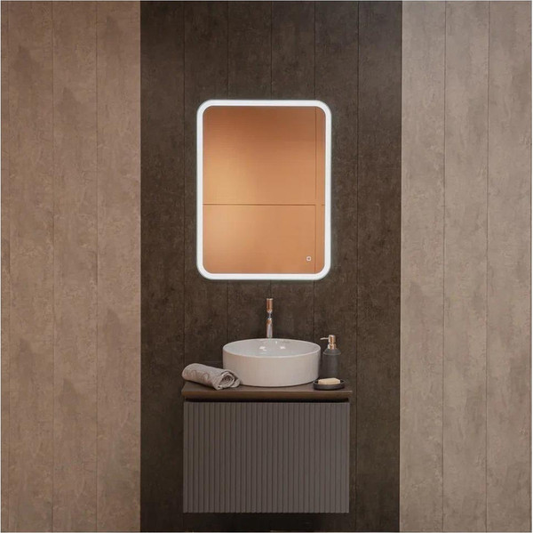Изображение товара Зеркало Silver Mirrors Стив 60x80 / LED-00002905