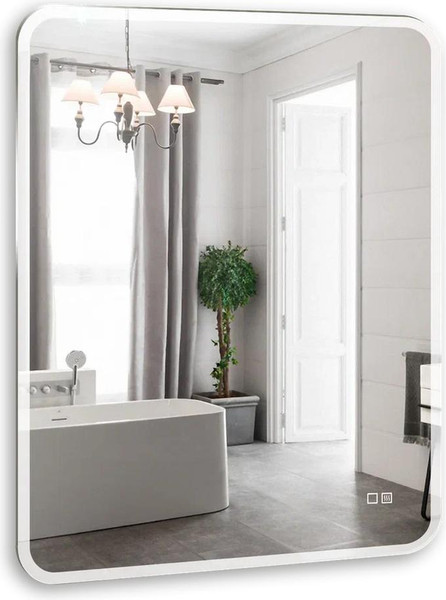 Изображение товара Зеркало Silver Mirrors Стив 80x100 / LED-00002950